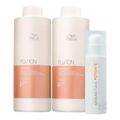 Kit Wella Fusion Shampoo 1L + Condicionador 1L + Sebastian Potion 9 150ml + Válvulas Pump