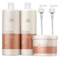 Kit Wella Professionals Fusion Salon Trio Shampoo + Condicionador +Máscara + Válvulas Pump