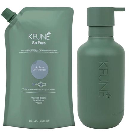 Kit-Keune-So-Pure-Cool-Refil---Shampoo-400ml-+-Embalagem--1