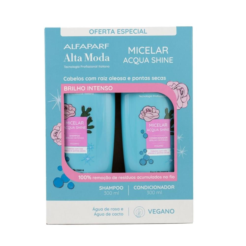 Alfaparf Alta Moda Micelar Acqua Kit Shampoo e Condicionador 300ml