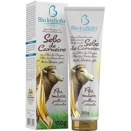 Bio-Instinto-Sebo-de-Carneiro---Creme-Hidratante-Pés-e-Mãos-Argan-e-Ureia-150g--2