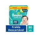 Fralda Pampers Confort Sec Tam. M 6 a 10kg M