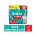 Fralda Calça Pampers Pants Ajuste Total XXG