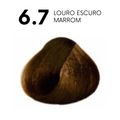 Coloração para Cabelos Haskell - Excllusiv Color Tons Castanhos 6.7 Louro Escuro Marrom