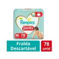 Fralda Pampers Premium Care Pants Calça Tam. M M