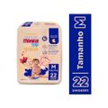 Fralda Turma da Mônica Baby Premium Jumbo Tam. M 4 a 9kg 22 Unidades M