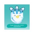 Fraldas Pampers Supersec Tam. XG XG