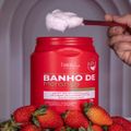Máscara Banho De Verniz Morango Forever Liss 1kg 1Kg