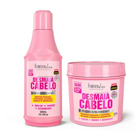 Kit-Especial-Desmaia-Cabelo-Forever-Liss-Shampoo-300ml-e-Máscara-200g-Kit--1