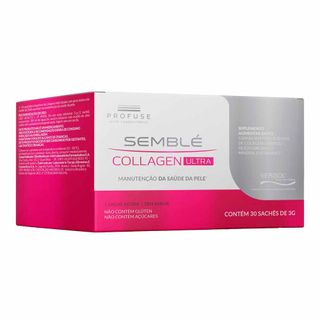 Suplemento Alimentar Em Pó Profuse Semblé Collagen Ultra 30 Sachês
