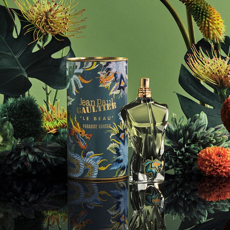 香水(男性用) Jean Paul Gaultier Paradise Garden Perfume Jean Paul Gaultier Le Beau Paradise Garden Masculino Eau