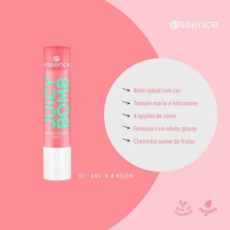 Balm-Labial-Essence-Juicy-Bomb-Glossy-Butter-01-One-In-A-Melon--4