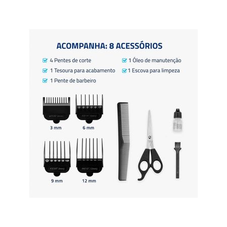 Máquina-de-Cortar-Cabelo-Mondial-Hair-Stylo-220V--4