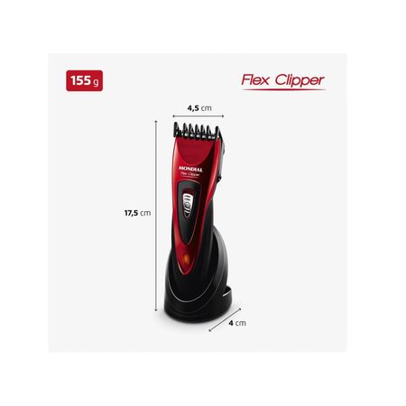 Máquina-de-Cortar-Cabelo-Mondial-Flex-Clipper-Bivolt--4