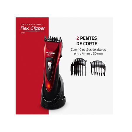 Máquina-de-Cortar-Cabelo-Mondial-Flex-Clipper-Bivolt--7