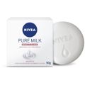 Sabonete em Barra para o Corpo Nivea Pure Milk Sensitive 90g Cada 6 Unidades Kit