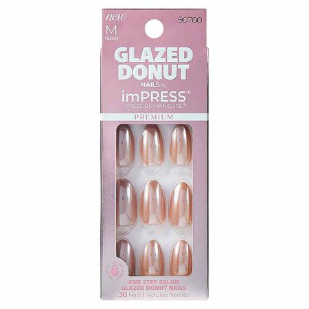 Unha-Postiça-ImPRESS-Glazed-Donut---Chocolate-Glazed-1Un--1