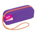 Necessaire De Silicone Retangular Roxa Ricca