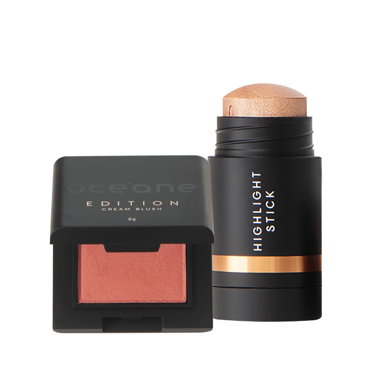 Kit Océane Edition Mini Blush Caramel e Iluminador Bronze - 2 produtos