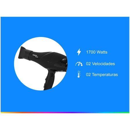 Secador-de-Cabelo-Taiff-Easy-Preto-1700W-2-Velocidades-110V--2