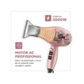 Secador de Cabelo Mondial Juliette Golden Rose 110V
