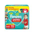 Fralda Calça Pampers Ajuste Total Tam XXXG até 27kg - 70 Unidades XXXG