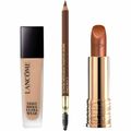 Lancôme - Batom L'Absolu Rouge + Lápis para Sobrancelha Brow Shaping + Base Teint Idôle Kit Presenteável Kit
