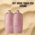 Alfaparf Semi di Lino Moisture Nutritive Shampoo 1L + Condicionador 1L