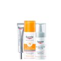 Kit Eucerin - Protetor Solar Facial Matte FPS 70 Clara 50 ml + Creme Para os Olhos 15 ml + Creme Facial Anti-Idade 8 ml
