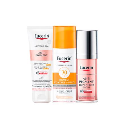 Kit-Eucerin---Protetor-Solar-Facial-Matte-FPS-70-Clara-50-ml-+-Creme-Clareador-para-as-Mãos-FPS-30-75-ml-+-Sérum-Facial-Clareador-30-ml--5