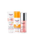 Kit Eucerin - Protetor Solar Facial Matte FPS 70 Média 50 ml+ Creme Clareador para as Mãos FPS 30 75 ml + Sérum Facial Clareador 30 ml