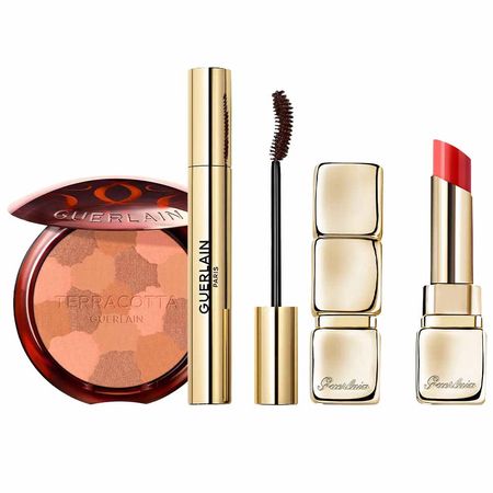 Guerlain---Pó-Bronzeador-Facial-Terracotta-Light-+-Máscara-de-Cílios-Noir-G-+-Batom-KissKiss-Bee-Glow-Kit-Presenteável-Kit--1