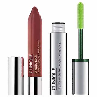 Clinique Máscara de Cílios High Impact + Batom Chubby Stick Kit Presenteável
