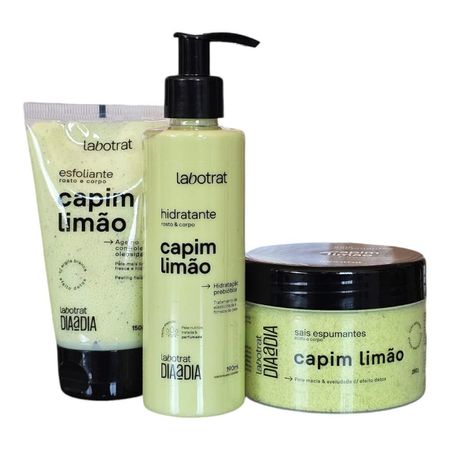 Kit-Labotrat-Dia-a-Dia-Capim-Limão---Hidratante-+-Esfoliante-+-Sais-Espumantes--1