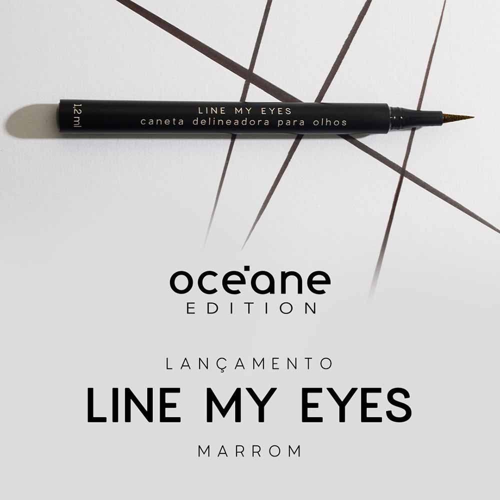 Caneta Delineadora Océane Edition Line My Eyes