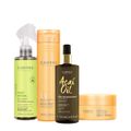 Kit Cadiveu Professional Nutri Glow Shampoo Máscara Maxi Ondas e Açaí Oil