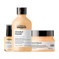 Kit L'oréal Professionnel Serie Expert Absolut Repair Gold Quinoa - Shampoo 300 ml + Máscara De Reparação 250 G + Óleo Capilar 30 ml