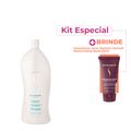 Kit Senscience Silk Moisture Shampoo Litro e Inner Restore Intensif (2 produtos)