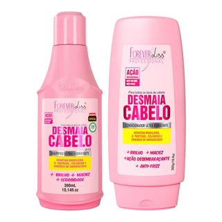 Forever Liss Kit Desmaia Cabelo Shampoo 300ml, Condicionador 300g