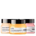 Kit L'Oréal Professionnel NutriOil Vitamino Color Absolut Repair Cronograma Capilar (3 produtos)