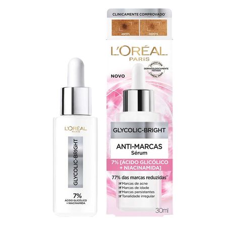 Sérum-Facial-L'Oréal-Paris---Glycolic-Bright-30ml--2