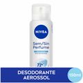 NIVEA Desodorante Antitranspirante Aerossol Sem Perfume Pele Sensível 150ml