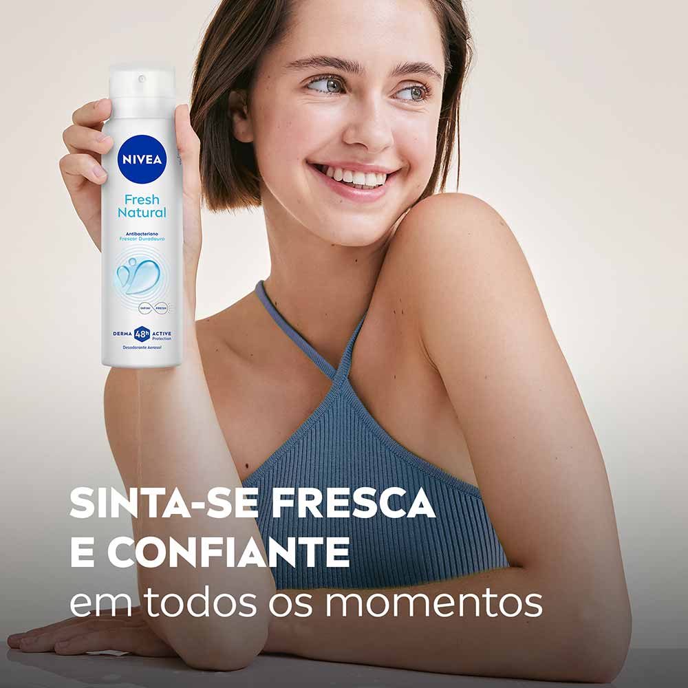 NIVEA Desodorante Aerossol Fresh Natural