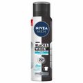 Desodorante Masculino Aerosol NIVEA MEN - Invisible for Black & White Fresh 150ml