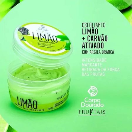 Corpo-Dourado-Fruktais---Esfoliante-Corporal-Limão-e-Carvão-Ativado-150g--2