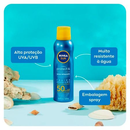 NIVEA-Kit-–-Protetor-Solar-Spray-Protect-&-Toque-Seco-FPS50-200ml-+-Protetor-Solar-Facial-Sun-Beauty-Expert-Pele-Oleosa-FPS50-50g-Kit--4