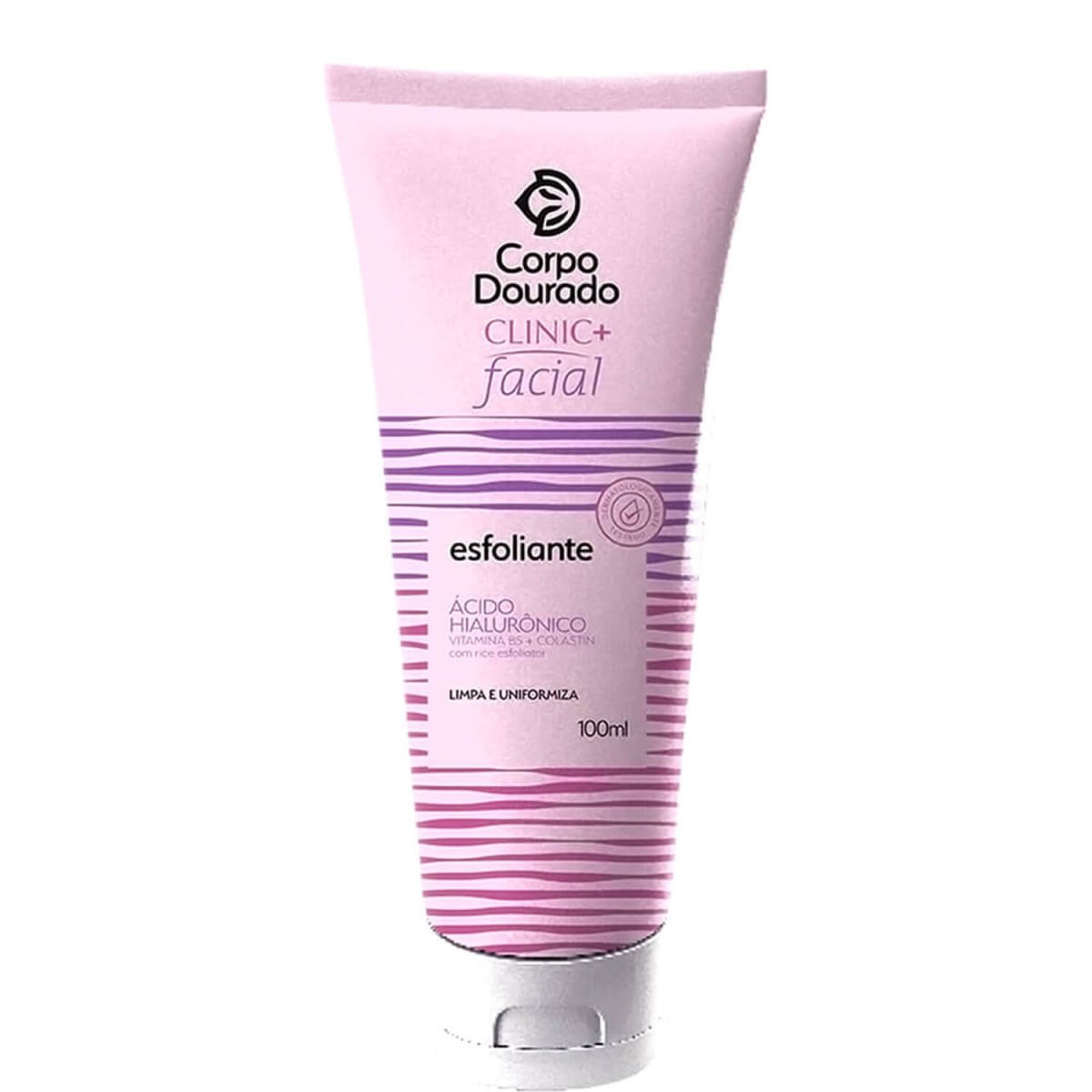 Corpo Dourado Clinic Mais - Esfoliante Facial com Ácido Hialurônico 100ml