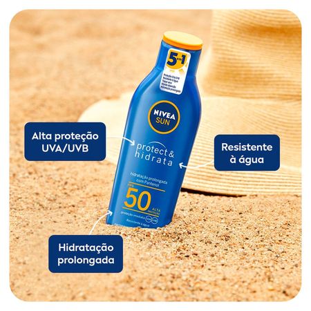 NIVEA-Kit-–-Protetor-Solar-Sun-Protect-&-Hidrata-FPS50-200ml-+-Protetor-Solar-Facial-Sun-Beauty-Expert-Pele-Oleosa-FPS50-50g-Kit--5