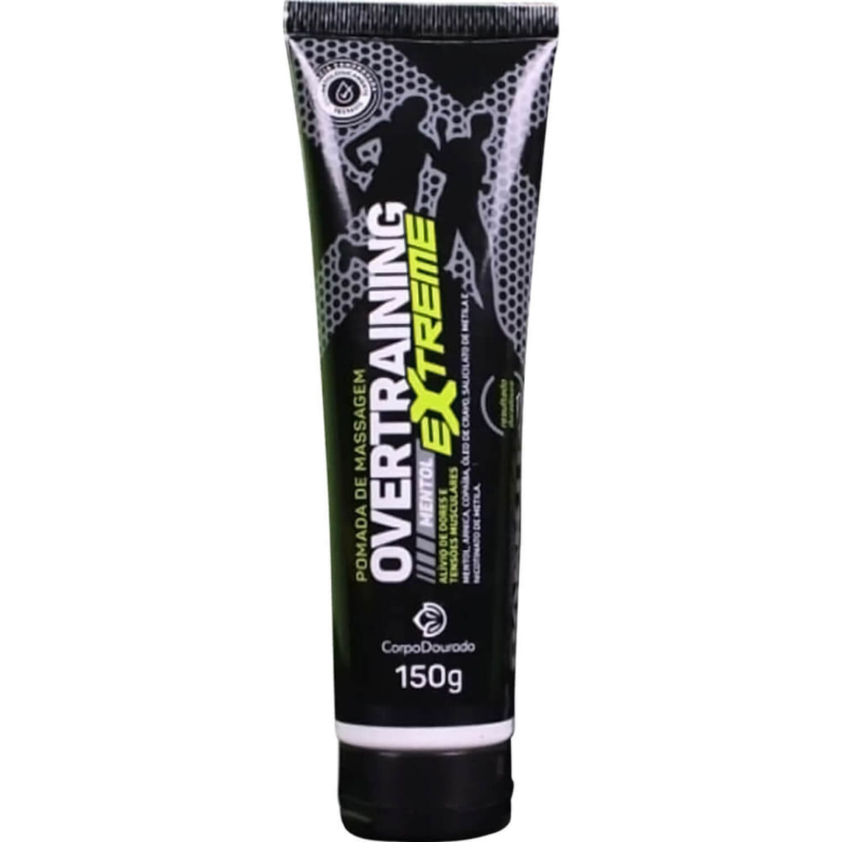 Corpo Dourado - Pomada de Massagem Overtraining Extreme Mentol 150g