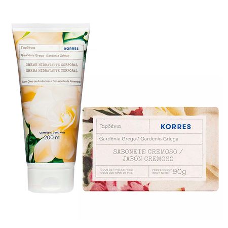 Korres-Gardênia-Grega-Kit-–-Hidratante-+-Sabonete-em-Barra-Kit--1